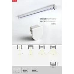 3.28 Ft. Anodized Aluminum REGULOR ZWK Channel With Aluminum Insert -Bulbs Shop 90953 53e734514c450ed54bd2147874581b7ffa5e2504 original