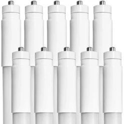 5600 Lumens - 42 Watt - 5000 Kelvin - 8 Ft. LED T8 Tube Lamp - Hybrid A+B Type -Bulbs Shop data 1001