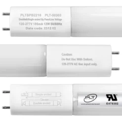 12 Watt - 1450 Lumens - 5 Colors - 3 Ft. Selectable LED T8 Tube Lamp - Type B Ballast Bypass -Bulbs Shop data 1033