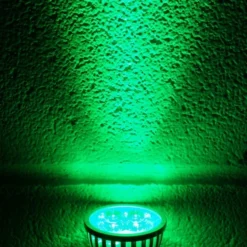 350 Lumens - 4 Watt - LED MR16 Lamp - Green -Bulbs Shop data 1045