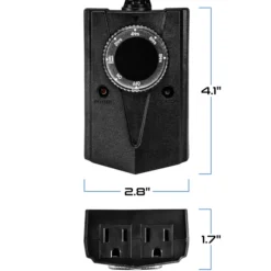 Mechanical Heavy Duty Outdoor Timer -Bulbs Shop data 116