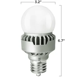 3370 Lumens - 25 Watt - 3000 Kelvin - High Output A23 LED Light Bulb -Bulbs Shop data 1237