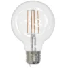 Natural Light - 3 In. Dia. - LED G25 Globe - 8 Watt - 60 Watt Equal - Halogen Match