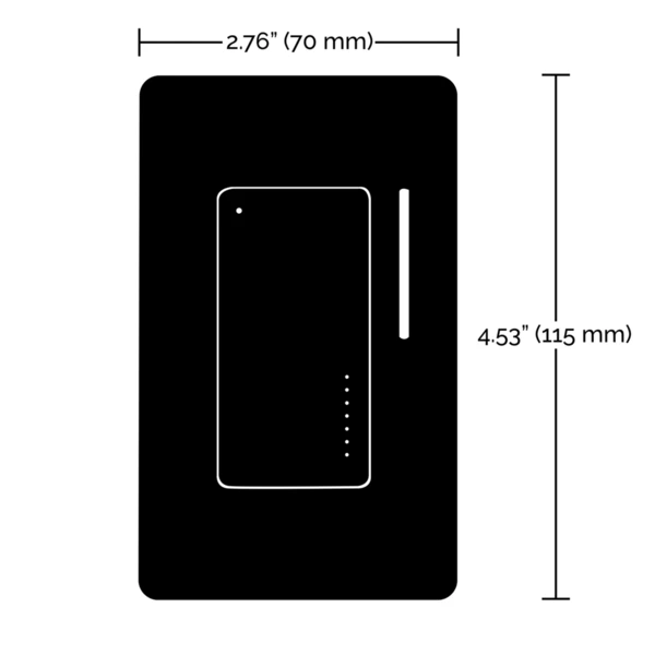 LED Or Incandescent WiFi Smart Dimmer - Single Pole/3-Way 3 LED Or Incandescent WiFi Smart Dimmer - Single Pole/3-Way - Image 3