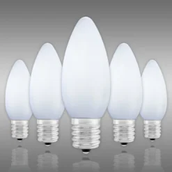 (NEW Technology) C9 - Cool White - Opaque LED - VividCore Premium - 50% Brighter