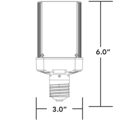 4260 Lumens - 30 Watt - 4000 Kelvin - LED Retrofit For Wall Packs/Area Light Fixtures -Bulbs Shop data 1459