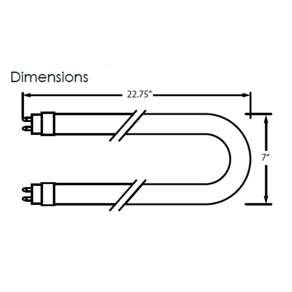 1700 Lumens - T8 U-Bend LED - 15 Watt - 4100 Kelvin 2 1700 Lumens - T8 U-Bend LED - 15 Watt - 4100 Kelvin - Image 2