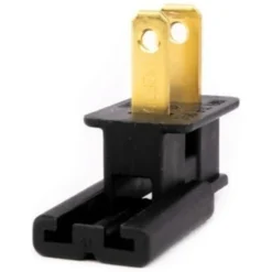 Black - Male Gilbert Plug - SPT-2 -Bulbs Shop data 150