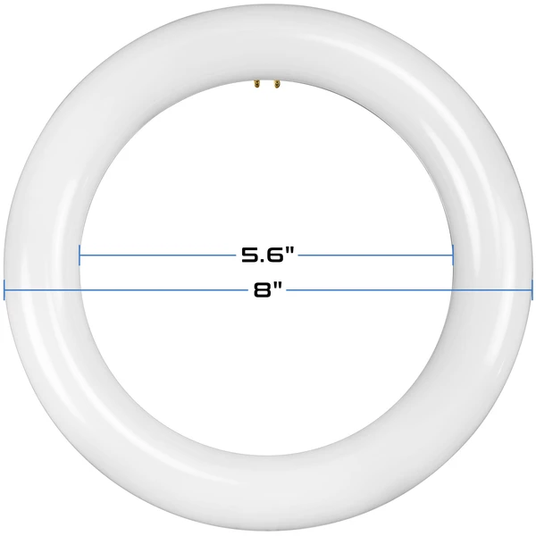 11 Watt - 1300 Lumens - 3 Colors - T9 LED Circline Tube - Hybrid A + B Type 5 11 Watt - 1300 Lumens - 3 Colors - T9 LED Circline Tube - Hybrid A + B Type - Image 5