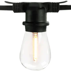 Bulbs Shop 31 48 Ft. Patio Stringer - (15) Household Medium Sockets - Bulbs Not Included