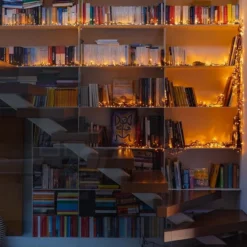 Twinkly Strings - 65.6 Ft. Mini LED Light String With 250 AWW LEDs - Amber, Warm White And Cold White - Green Wire -Bulbs Shop data 1611