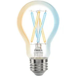 Natural Light - 800 Lumens - LED Smart Bulb - A19 Filament - 7 Watt - Tunable White - 2200K-6500 Kelvin