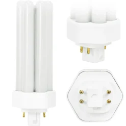 LED PL - 4 Pin G24q Or GX24q Base - 16 Watt - 1500 Lumens - 4100 Kelvin