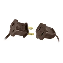 LED Christmas String Lights - 17 Ft. - (50) Wide Angle Pure White LED's - 4 In. Bulb Spacing - Brown Wire -Bulbs Shop data 240