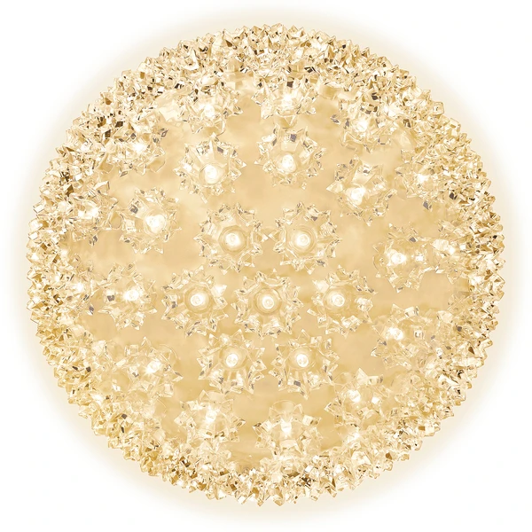 10 In. - LED Starlight Sphere - (150) Warm White Wide Angle LED Lights 1 10 In. - LED Starlight Sphere - (150) Warm White Wide Angle LED Lights