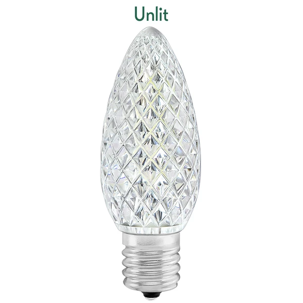 (NEW Technology) C9 - Pure White - Faceted LED - VividCore Premium - 50% Brighter 2 (NEW Technology) C9 - Pure White - Faceted LED - VividCore Premium - 50% Brighter - Image 2