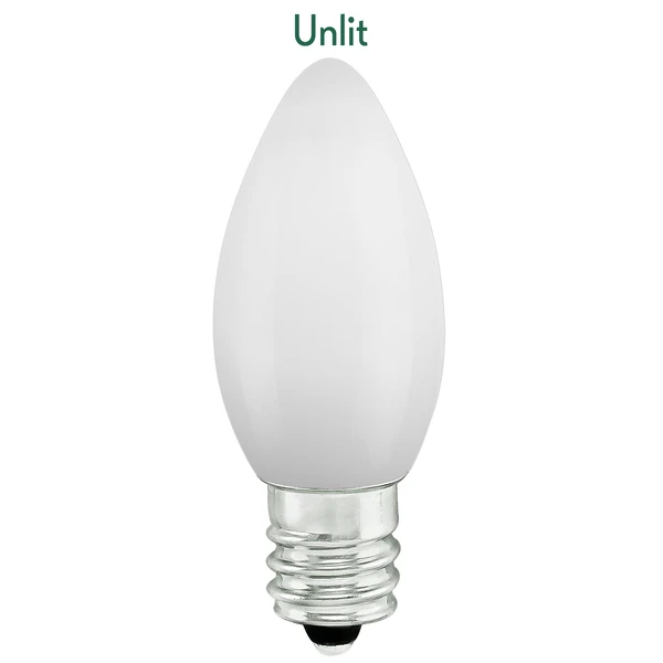 (NEW Technology) C7 - Warm White - Opaque LED - VividCore Premium - 50% Brighter 2 (NEW Technology) C7 - Warm White - Opaque LED - VividCore Premium - 50% Brighter - Image 2