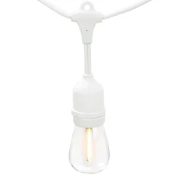 52 Ft. Patio Stringer - (24) Suspended Household Medium Sockets - Bulbs Not Included