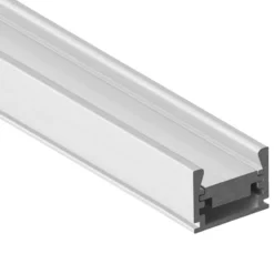 3.28 Ft. Anodized Aluminum REGULOR ZWK Channel With Aluminum Insert