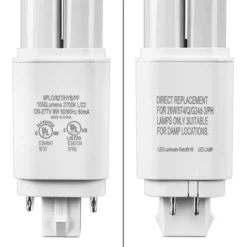 1050 Lumens - 9 Watt - 2700 Kelvin - LED PL Lamp 6 1050 Lumens - 9 Watt - 2700 Kelvin - LED PL Lamp -Bulbs Shop data 590