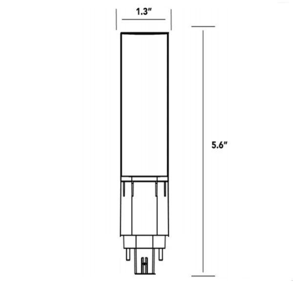 1130 Lumens - 11 Watt - 3500 Kelvin - LED PL Lamp 3 1130 Lumens - 11 Watt - 3500 Kelvin - LED PL Lamp - Image 3