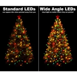 19 Ft. Battery Operated Christmas Light Stringer - (35) Multi-Color LED Bulbs 7 19 Ft. Battery Operated Christmas Light Stringer - (35) Multi-Color LED Bulbs -Bulbs Shop data 80